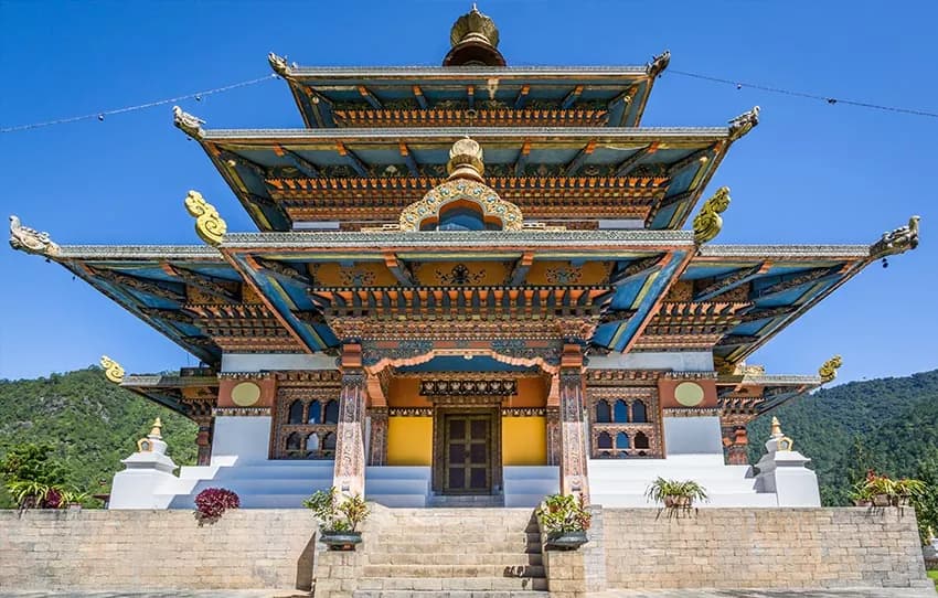 Punakha – Tree Planting, Archery & Evening Prayers